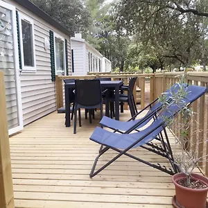 Mobile-home 6 Places Camping Les Chênes Verts Cabrieres-d'Aigues